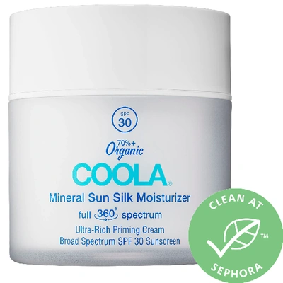 Coola Full Spectrum 360° Mineral Sun Silk Moisturizer Organic Sunscreen Spf 30 1.5 oz/ 44 ml In N,a