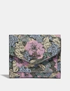 COACH COACH SMALL WALLET WITH HERITAGE FLORAL PRINT - WOMEN'S,89616 V5PW5
