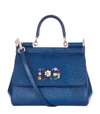 DOLCE & GABBANA MINI SICILY TOP-HANDLE BAG,14863842