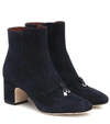 LORO PIANA CHARMS SUEDE ANKLE BOOTS,P00430546