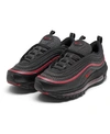 Nike Women's Air Max 97 Casual Sneakers From Finish Line In Black/unvred