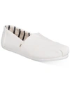 Toms Vegan Weisse Canvas Cupsole Alpargatas Fur Damen - Grösse Eu 37.5 Espadrilles White In White