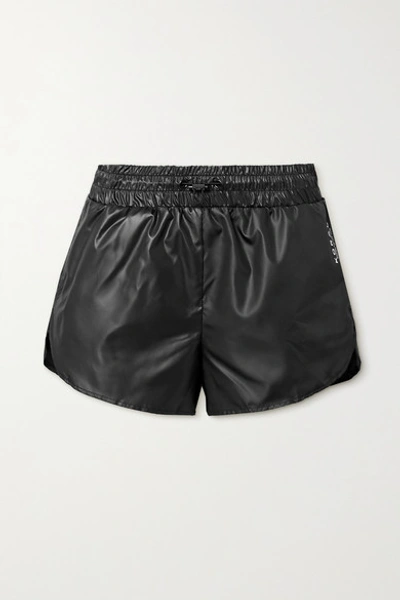 Koral Prep Zephyr Shell Shorts In Black