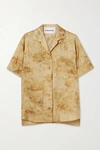 ANDERSSON BELL SUNNY TIE-DYED CREPE DE CHINE SHIRT