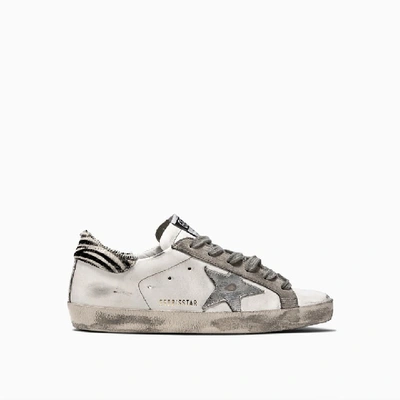 Golden Goose Deluxe Brand Superstar Sneakers G36ws590v29 In White Metal