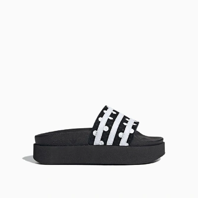 ADIDAS ORIGINALS ADILETTE BOLD PLATFORM SLIDE SANDALS 71I0HD071-Q09SRSBCTEFDSW2