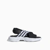 Adidas Originals Magmur Stretch Sport Sandals In Black/white/white