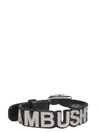 Ambush Logo Plaque Bracelet In Black