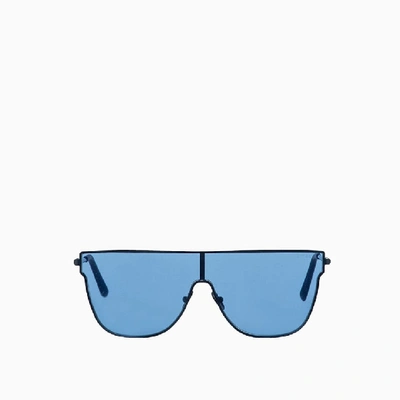 Super Flat Top 55 Sunglasses Color Blue