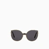 Super Lucia Lenz Sunglasses Color Black In Black