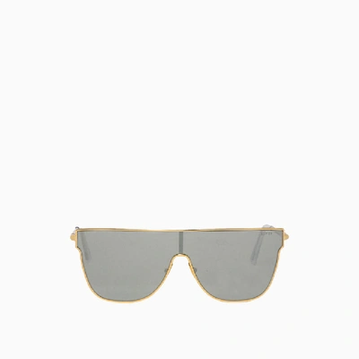 Super Flat Top 55 Sunglasses Color Ivory