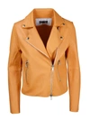 SWORD 6.6.44 LEATHER JACKET,6238 CARROT