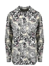 Isabel Marant Étoile Mexika Printed Cotton Shirt In Black