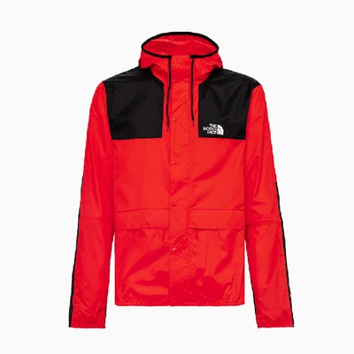 The North Face 1985 Mountain Colour-block Jacket In Red
