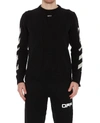 OFF-WHITE OFF-WHITE DIAGONAL OFF SWEATER,11345488