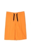 Fendi Drawstring Shorts In Tangerine