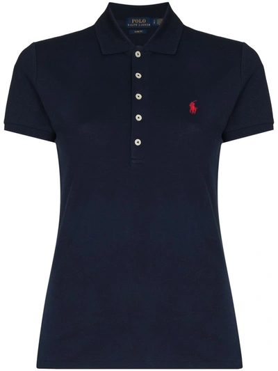 Polo Ralph Lauren Navy Cotton Julie Polo Shirt