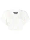 JACQUEMUS LA MAILLE HELADO CROPPED KNIT TOP,765CBAB4-CE71-1B70-62B2-E9B7CCB4D89E