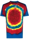 VERSACE MEDUSA TIE-DYE T-SHIRT