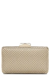 OLGA BERG NATASHA MESH CLUTCH,OB5130