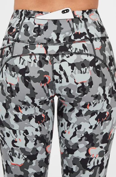 Sweaty Betty Power Workout Leggings In Grey Elephant Camo Print