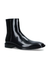 BALENCIAGA LEATHER ANKLE BOOTS,14854211