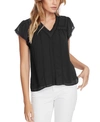 1.STATE LACE-TRIM V-NECK TOP