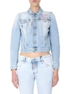 DSQUARED2 CROPPED JACKET,11346291