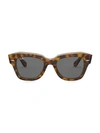 RAY BAN RB2186 49MM Tortoiseshell Wayfarer Sunglasses
