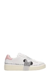 MOA MASTER OF ARTS SNEAKERS IN WHITE LEATHER,11346585
