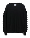 Barrie Troisieme Dimension Cashmere V-neck Pullover In Black