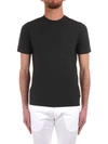 Zanone Classic Plain T-shirt In Green
