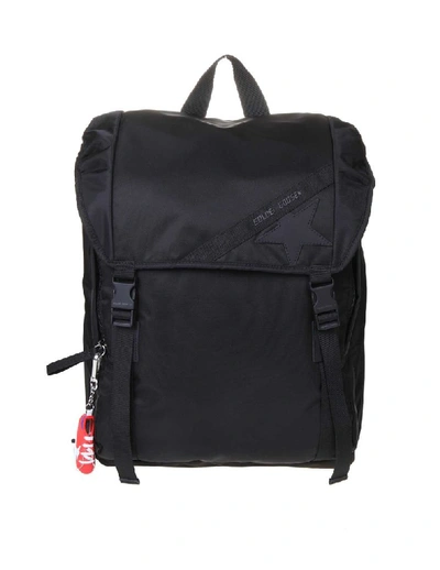 Golden Goose Deluxe Brand Journey Backpack Gma00147. A000146 In Black