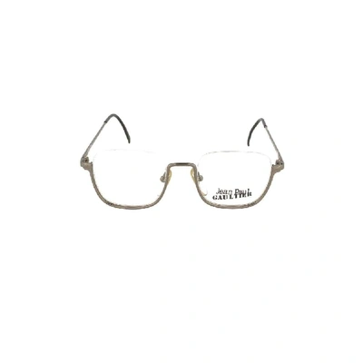 Jean Paul Gaultier Men's Grey Metal Glasses