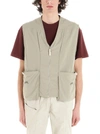 A-COLD-WALL* A-COLD-WALL* MEN'S BEIGE POLYAMIDE VEST,ACWMO004WHLGRVI S