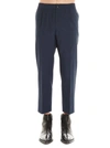 AMI ALEXANDRE MATTIUSSI AMI ALEXANDRE MATTIUSSI MEN'S BLUE WOOL trousers,P20HT206201435 42