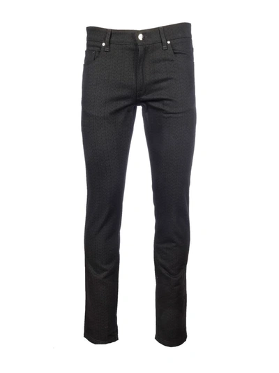 Fendi Men's Black Cotton Jeans