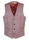 ETRO ETRO MEN'S RED COTTON VEST,1G96013080750 48