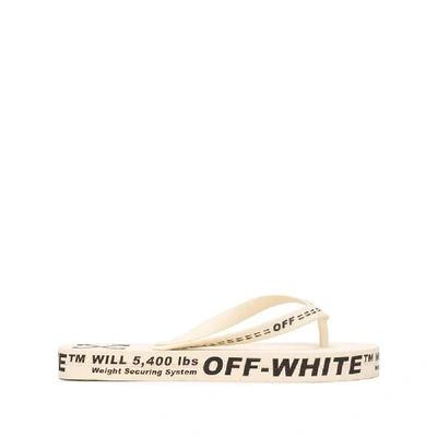 Off-white 驼色 Arrows 人字拖 In Neutrals