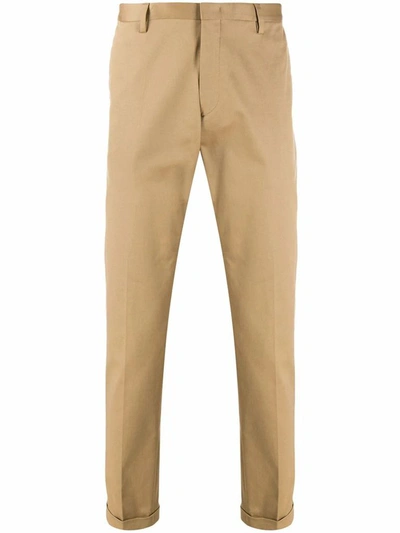 Paul Smith Men's Beige Cotton Pants