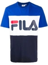 Fila Logo Printed T-shirt In Blue