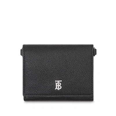 Burberry Black Leather Wallet