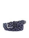 ANDERSON'S ANDERSON'S MEN'S BLUE COTTON BELT,0667NE41134 85