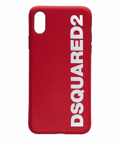 Dsquared2 Iphone / Ipad Case In Red Pvc