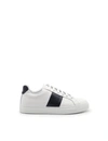 NATIONAL STANDARD NATIONAL STANDARD MEN'S WHITE LEATHER SNEAKERS,M04NA005 42