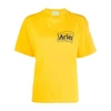 ARIES ARISE YELLOW COTTON T-SHIRT,SQAR60000YELLOW