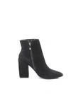 ALMA EN PENA BLACK SUEDE ANKLE BOOTS,I19362BLACK