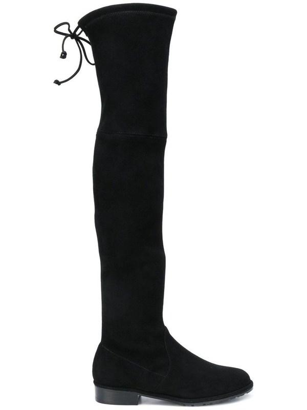 stuart weitzman black suede boots