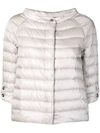 Herno Quilted Jacket In Grey