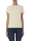Apc Embroidered Logo T-shirt In Yellow